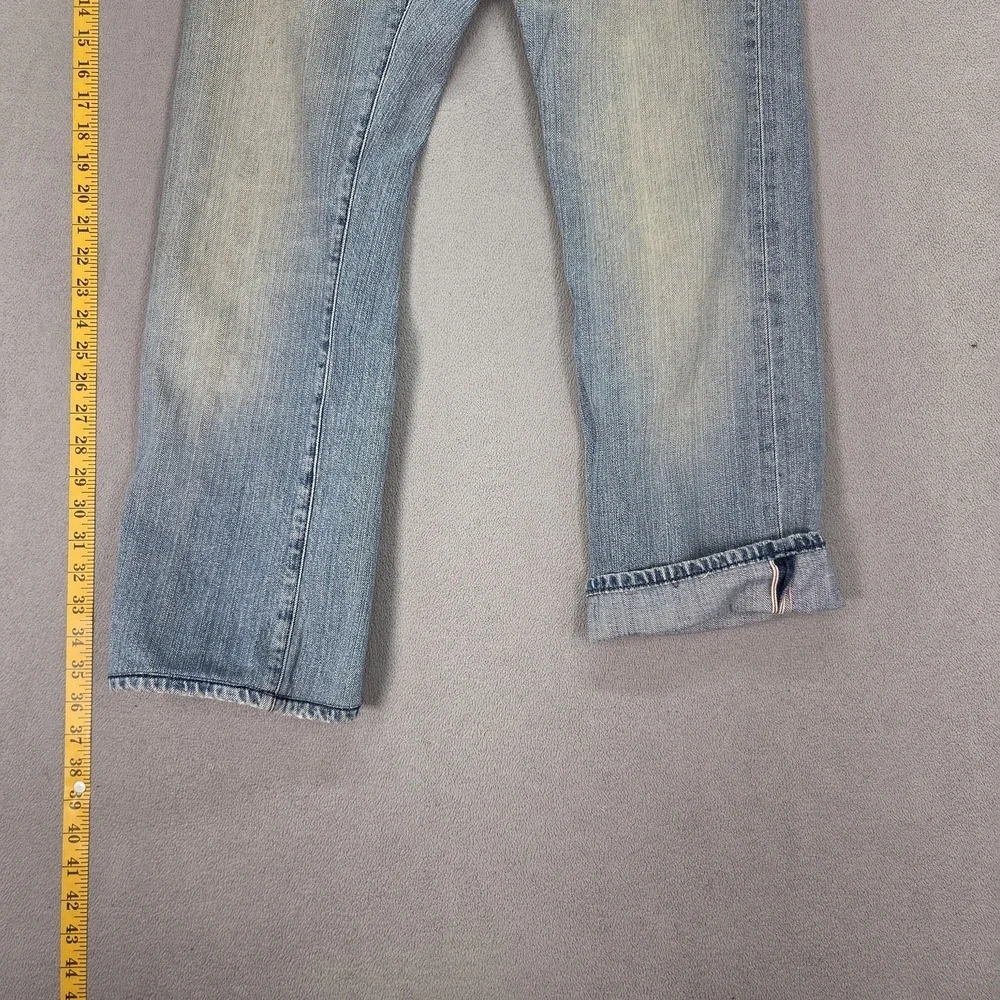 Jacob Cohen Jeans Mens 30x26 Selvedge Straight Button‎ Fly Made Italy Fits 28x26